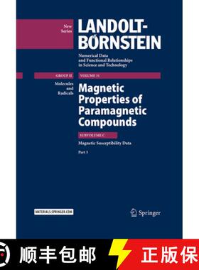 【3-4周达】Magnetic Properties of Paramagnetic Compounds: Magnetic Susceptibility Data - Part 3 [9783662492000]