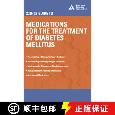 【3-4周达】2025-26 Guide to Medications for the Treatment of Diabetes Mellitus [9781580408462]