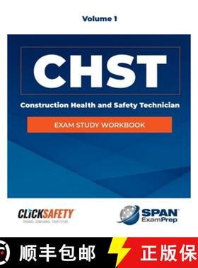 预订 Construction Health & Safety Technician (Chst) Exam Study Workbook Vol 1: Revised [9781284323009]