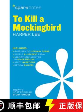 【3-4周达】To Kill a Mockingbird SparkNotes Literature Guide (SparkNotes Literature Guide Series) [9781411469730]