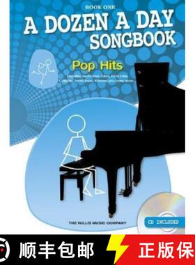 【3-4周达】Dozen a Day Songbook 1 Pop Hits: Pop Hits - Book One [9781780389080]