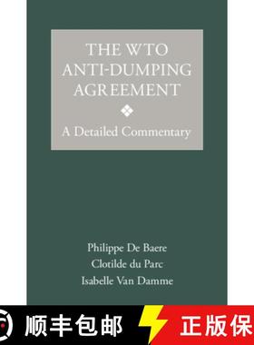 【3-4周达】The Wto Anti-Dumping Agreement: A Detailed Commentary [9781108423519]