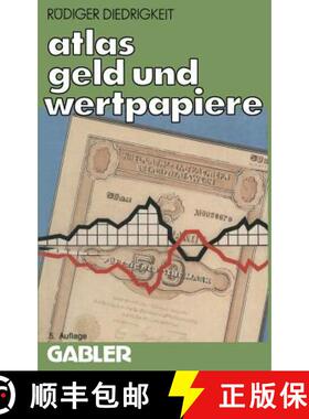 【3-4周达】Atlas Geld Und Wertpapiere: Handel Der Banken Mit Geld Und Wertpapieren [9783409597005]