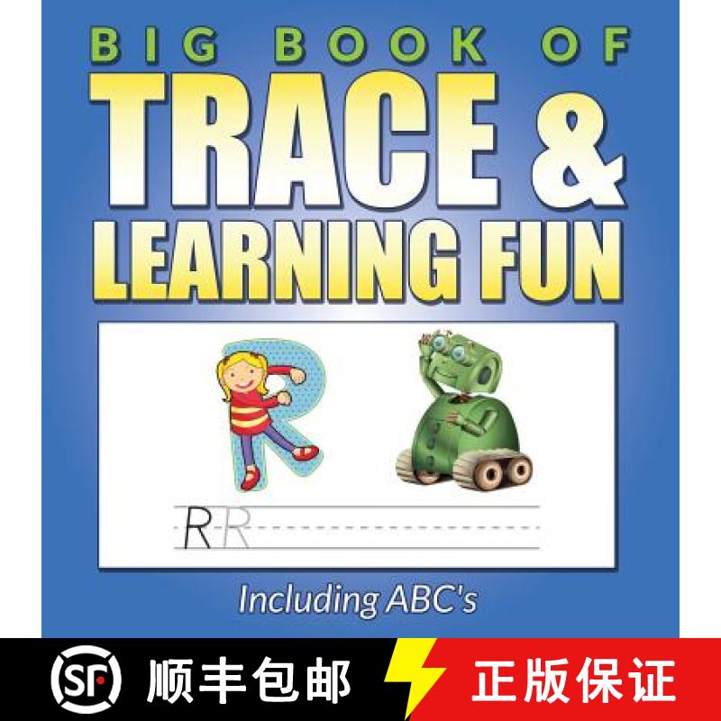 【2-3周达】Big Book Of Trace & Learning Fun: Including ABC's [9781682121375]