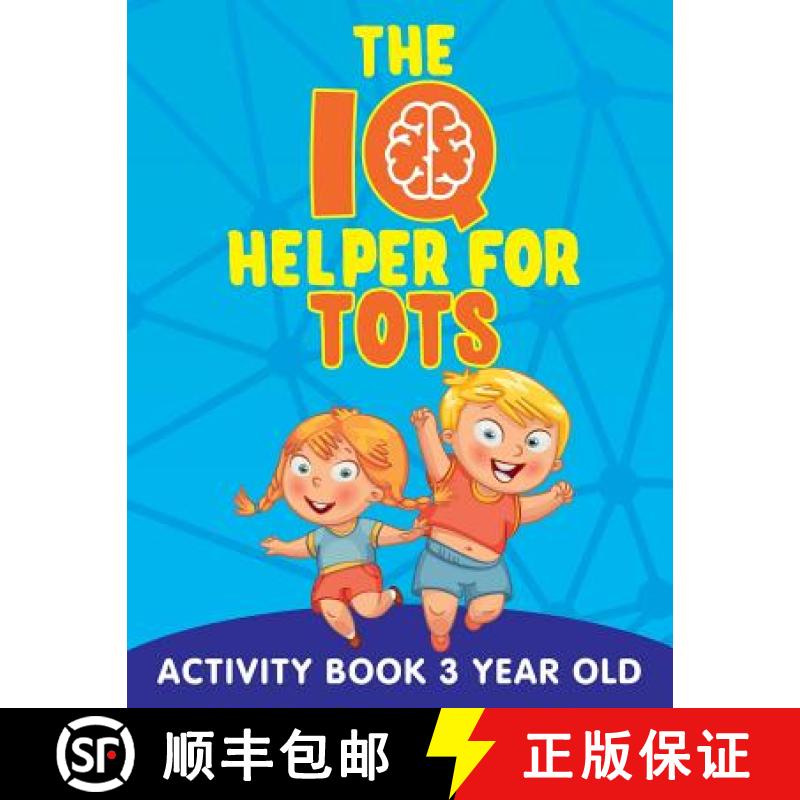 【3-4周达】The IQ Helper for Tots: Activity Book 3 Year Old [9781682602973]