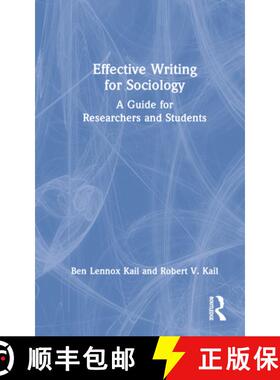 【3-4周达】Effective Writing for Sociology: A Guide for Researchers and Students [9781032357409]