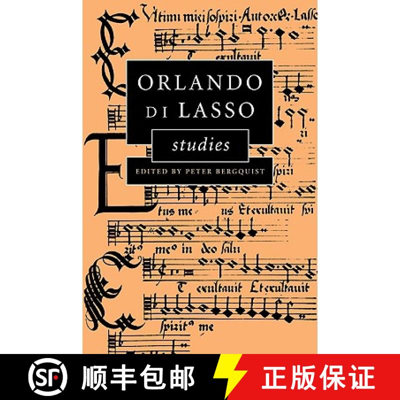 【3-4周达】Orlando Di Lasso Studies [9780521028134]