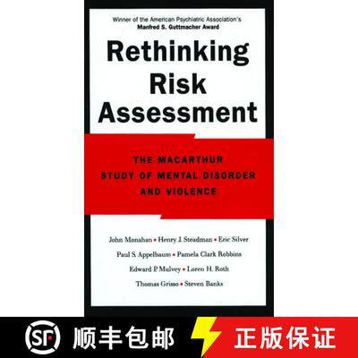 【3-4周达】Rethinking Risk Assessment: The MacArthur Study of Mental Disorder and Violence [9780195138825]