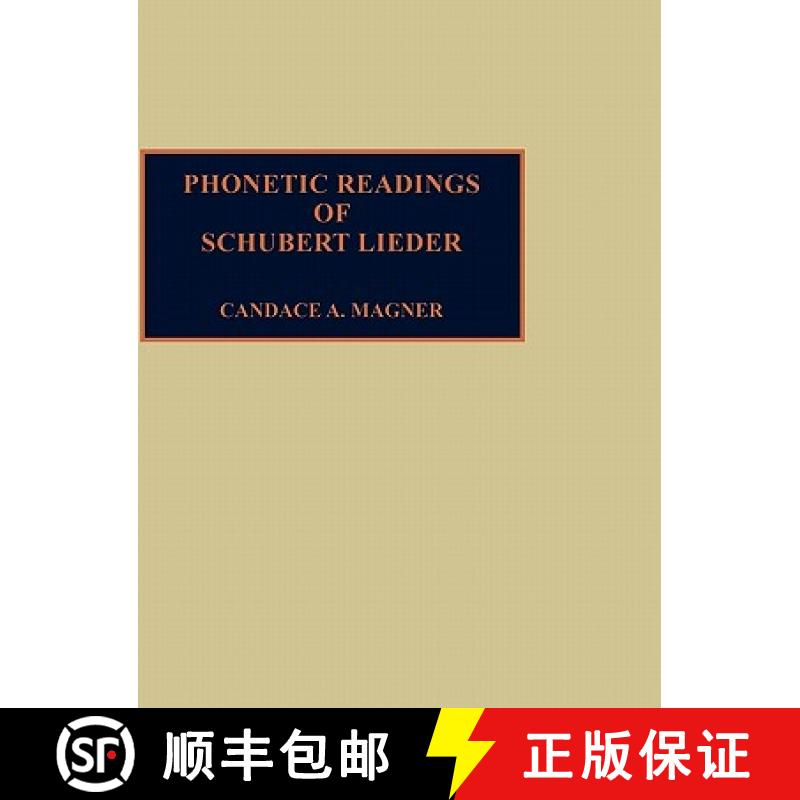 【4周达】Phonetic Readings of Schubert Lieder [9780810829213]