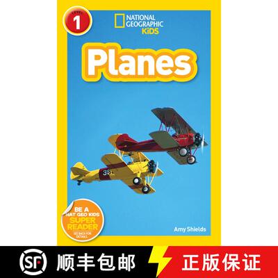 【3-4周达】Planes (National Geographic Kids Readers, Level 1) [9781426307126]