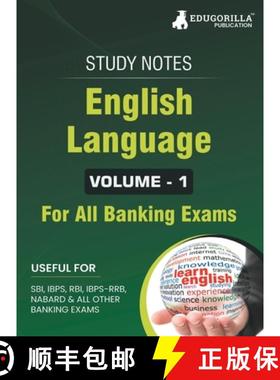 【3-4周达】English Language (Vol 1) Topicwise Notes for All Banking Related Exams A Complete Preparat... [9789355566041]