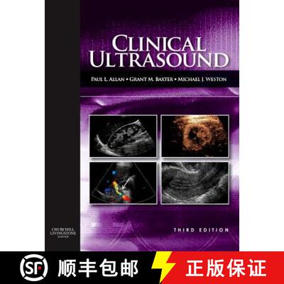 【3-4周达】精装 Clinical Ultrasound, 2-Volume Set: Expert Consult: Online and Print [9780702031311]