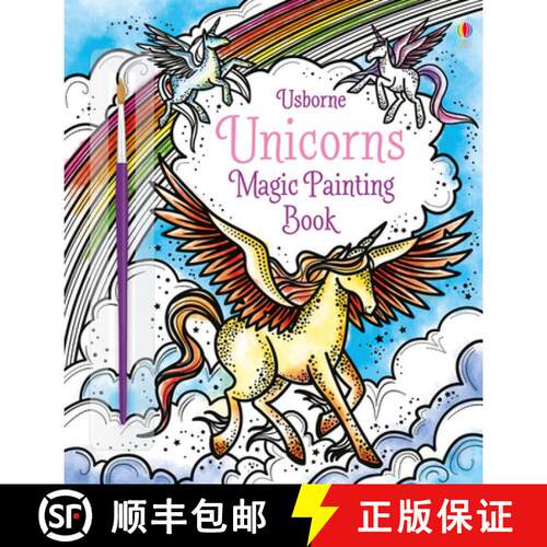 【3-4周达】Unicorns Magice Painting Book [9781474947978]