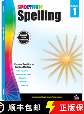 【3-4周达】Spectrum Spelling, Grade 1: Volume 28 [9781483811741]