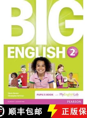 【3-4周达】Big English 2 Pupil's Book and MyLab Pack [9781447971726]