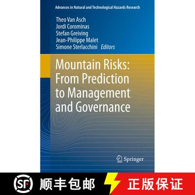 【3-4周达】精装 Mountain Risks: From Prediction to Management and Governance [9789400767683]