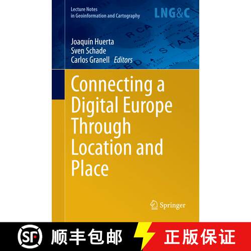 【3-4周达】精装 Connecting a Digital Europe Through Location and Place [9783319036106]
