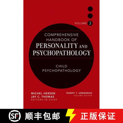 【3-4周达】精装 Comprehensive Handbook of Personality and Psychopathology - Child Psychopathology V 3... [9780471488392]