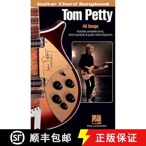 【3-4周达】Tom Petty Guitar Chord Songbook 40 Classic Songs with Lyrics and Chord Diagrams Play Free ... [9781423418498]
