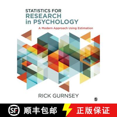 【3-4周达】精装 Statistics for Psychological Research: Confidence Intervals, Effect Size, and Practic... [9781506305189]