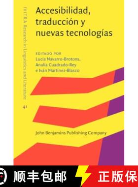 【3-4周达】Accesibilidad, traduccion y nuevas tecnologias [9789027216007]