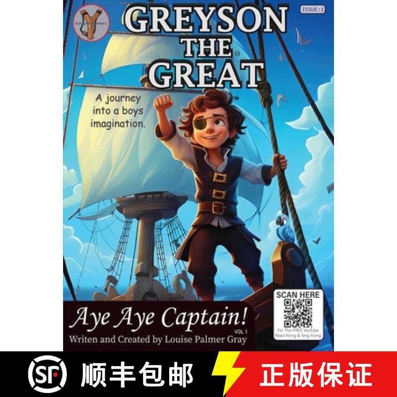 【3-4周达】Aye Aye Captain!: A journey into a boys imagination [9798894966434]
