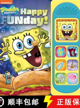 【3-4周达】Nickelodeon Spongebob Squarepants: Happy Funday! Sound Book [9781503773400]