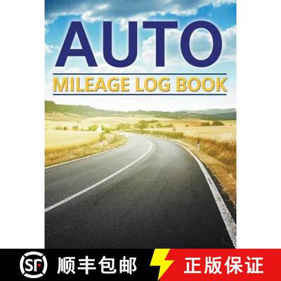 【3-4周达】Auto Mileage Log Book [9781681278100]