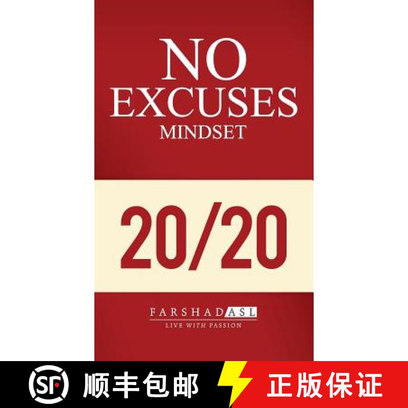 【3-4周达】The No Excuses Mindset: A Life of Purpose, Passion, and Clarity [9781943526727]