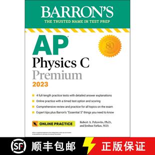 【3-4周达】AP Physics C Premium, 2023-2024: 4 Practice Tests + Comprehensive Review + Online Practice... [9781506281148]