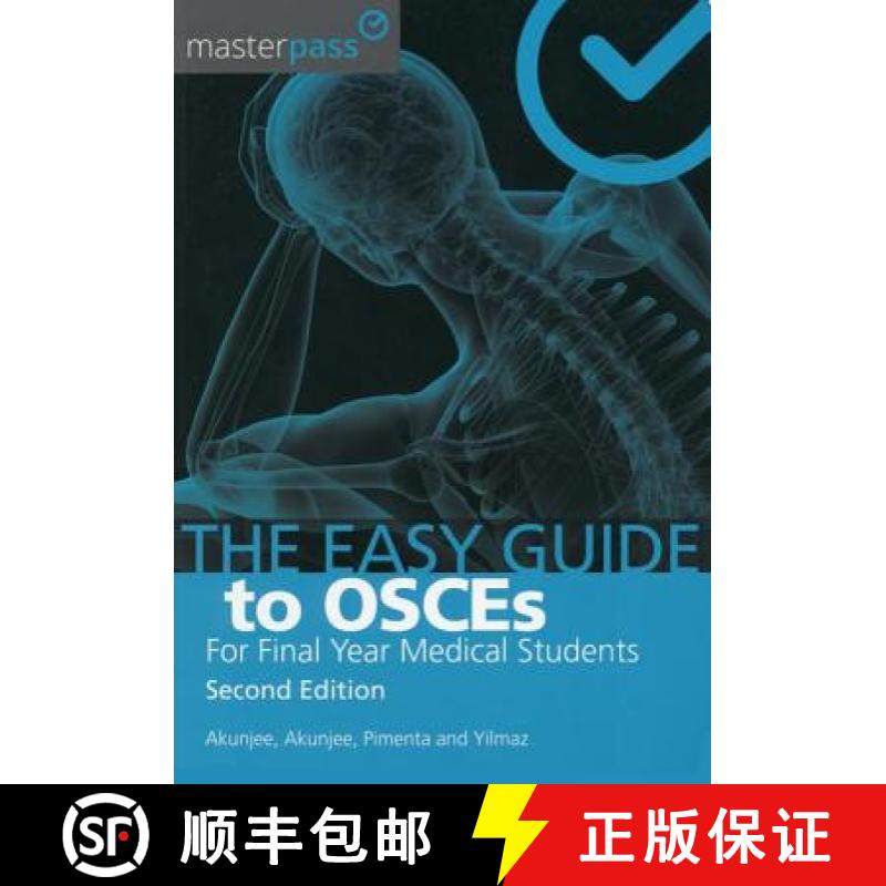 【3-4周达】The Easy Guide to Osces for Final Year Medical Students, Second Edition [9781910227084]