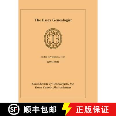 【3-4周达】The Essex Genealogist, Index 2001-2005 [9780788447983]