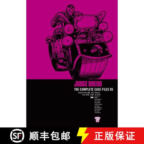 【3-4周达】Judge Dredd: The Complete Case Files 05: - Complete Case Files [9781905437085]