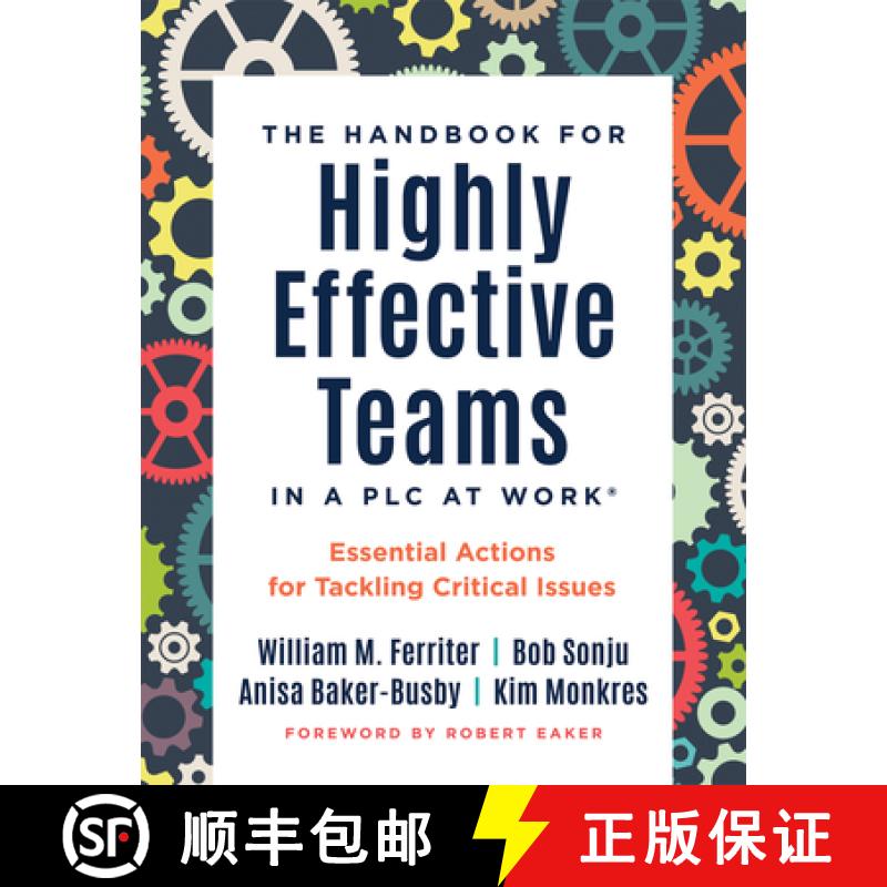 【3-4周达】Handbook for Highly Effective Teams in a PLC at Work(r): Essential Actions for Tackling Cr... [9781962188005]