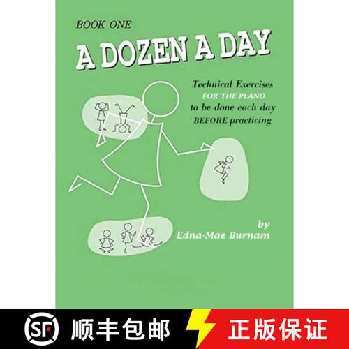 【3-4周达】A Dozen a Day Book 1 (A Dozen a Day Series) [9785776016325]