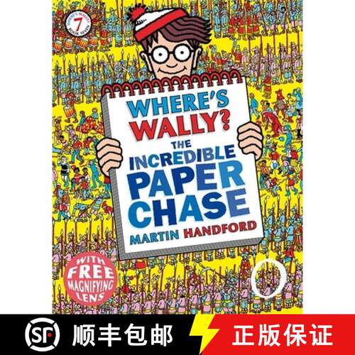 【3-4周达】Where's Wally? The Incredible Paper Chase: Mini Book [9781406341263]