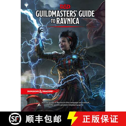 精装 Dungeons & Dragons Guildmasters' Guide to Ravnica (D&D/Magic: The Gathering Adventure Book and C... [9780786966592]