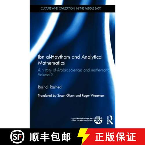 【3-4周达】精装 Ibn al-Haytham and Analytical Mathematics : A History of Arabic Sciences and Mathemat... [9780415582186]