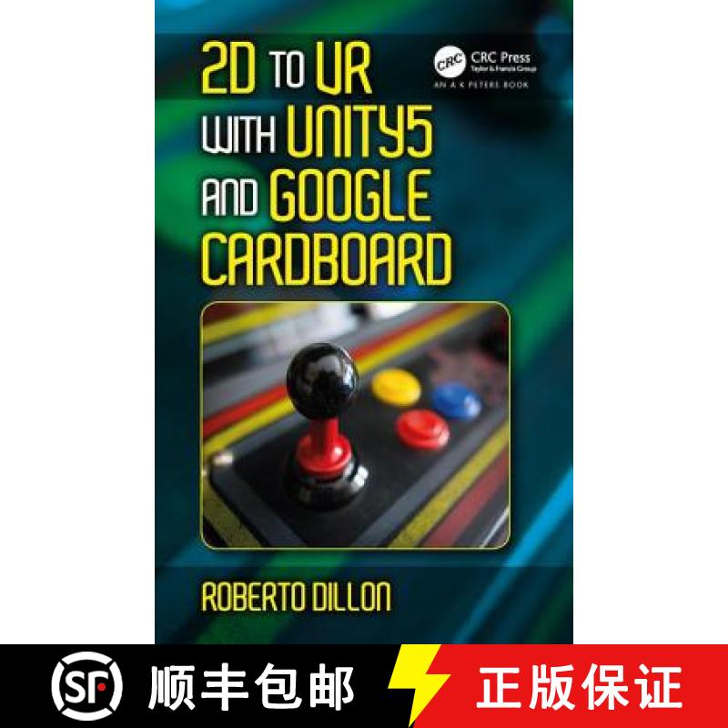 【3-4周达】2D to VR with Unity5 and Google Cardboard [9781138628861]