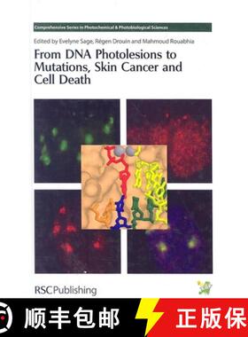 【3-4周达】From DNA Photolesions to Mutations, Skin Cancer and Cell Death [9780854043262]