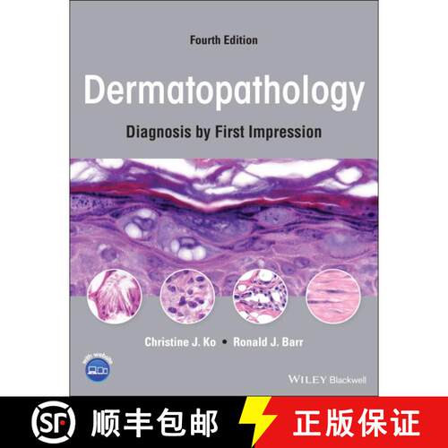 【3-4周达】Dermatopathology: Diagnosis by First Impression, Fourth Edition: Diagnosis by First Impres... [9781119826057]
