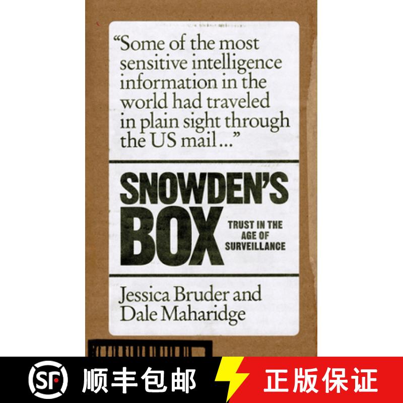 【2-3周达】Snowden's Box: Trust in the Age of Surveillance [9781788733441]