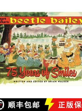 【3-4周达】Mort Walker's Beetle Bailey: 75 Years of Smiles [9798875001338]