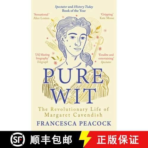 【3-4周达】Pure Wit : The Revolutionary Life of Margaret Cavendish [9781837930166]