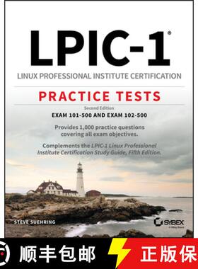 【3-4周达】Lpic-1: Linux Professional Institute Certification Practice Tests, 2Nd Edition [Wiley备考类] [9781119611097]