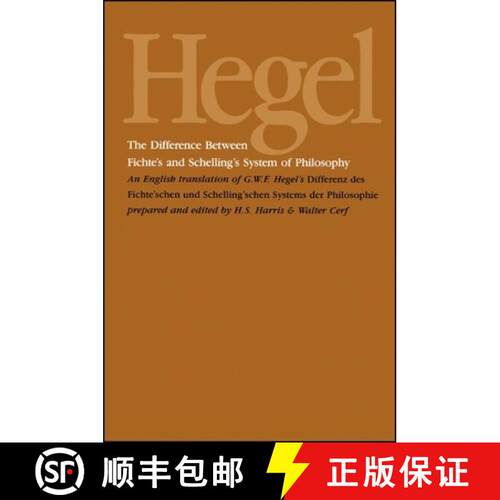 【3-4周达】Difference between Fichtes Pb [9780887068270]