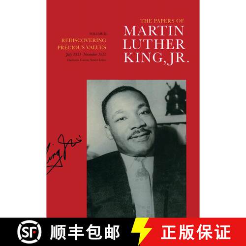 【3-4周达】精装 Papers of Martin Luther King, Jr., Volume II: Rediscovering Precious Values, July 195... [9780520079519]