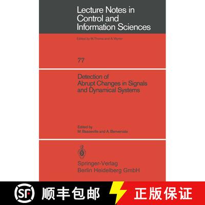 【3-4周达】Detection of Abrupt Changes in Signals and Dynamical Systems [9783540160434]