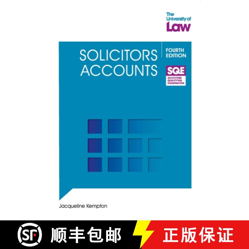 【2-3周达】SQE - Solicitors Accounts 4e [9781805021278]