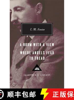 【3-4周达】A Room with a View, Where Angels Fear to Tread: Introduction by Ann Pasternak Slater [9780307700902]